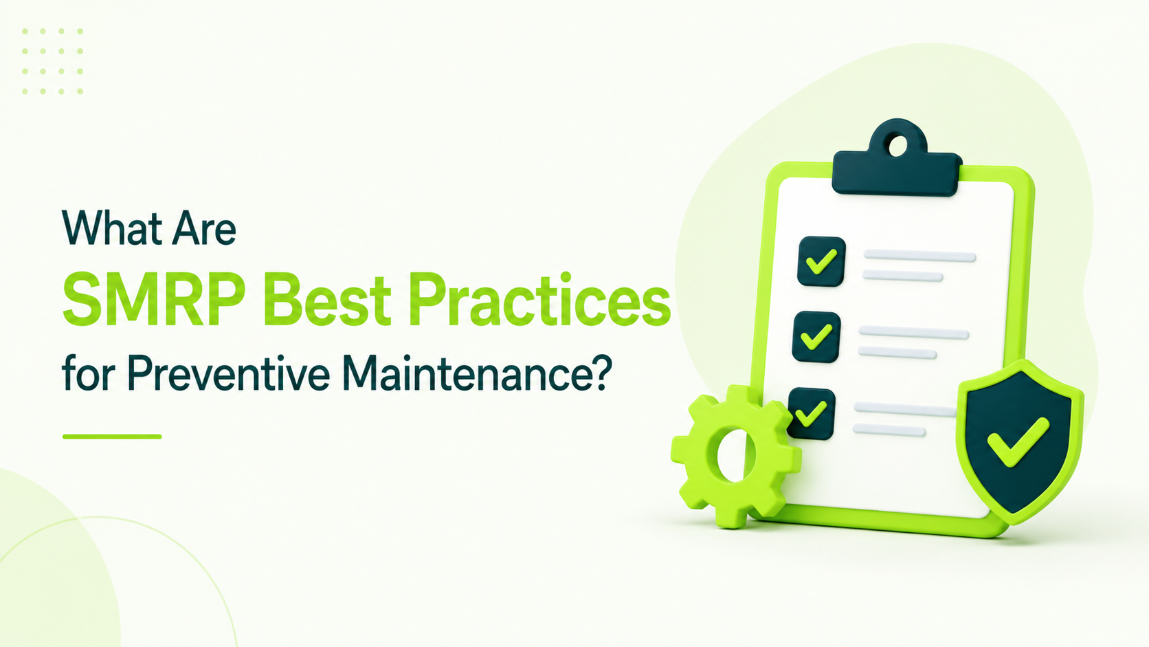 smrp preventive maintenance