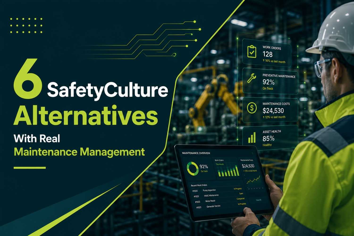 6 SafetyCulture Alternatives With Real Maintenance Management